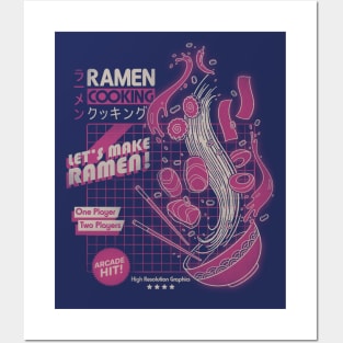 Arcade Ramen Posters and Art